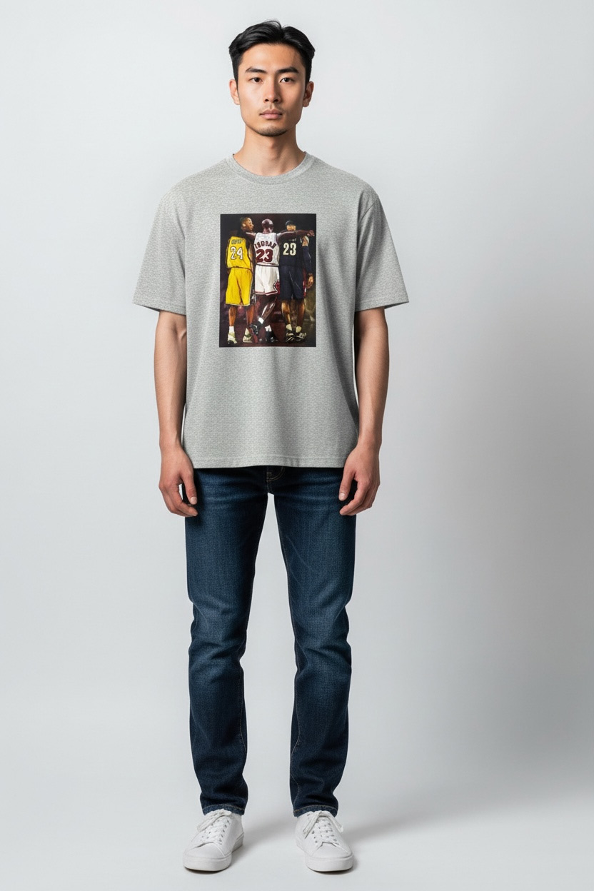 Pro Club Legends of Basketball: Kobe, Jordan, LeBron T-Shirt