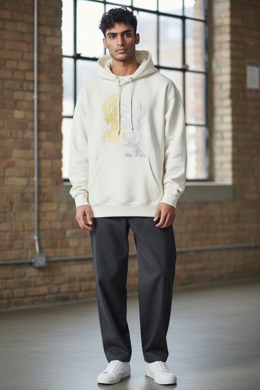 Dragon Ball Z Goku and Vegeta Dual Saiyan Hoodie