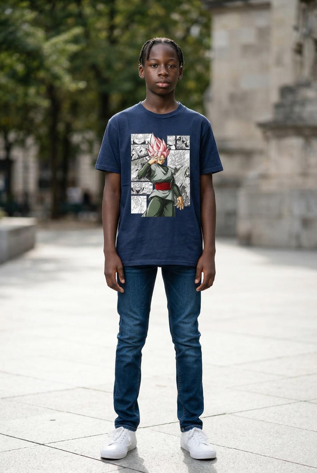 Pro Club Dragon Ball Z Goku Rose Form Kids T-Shirt