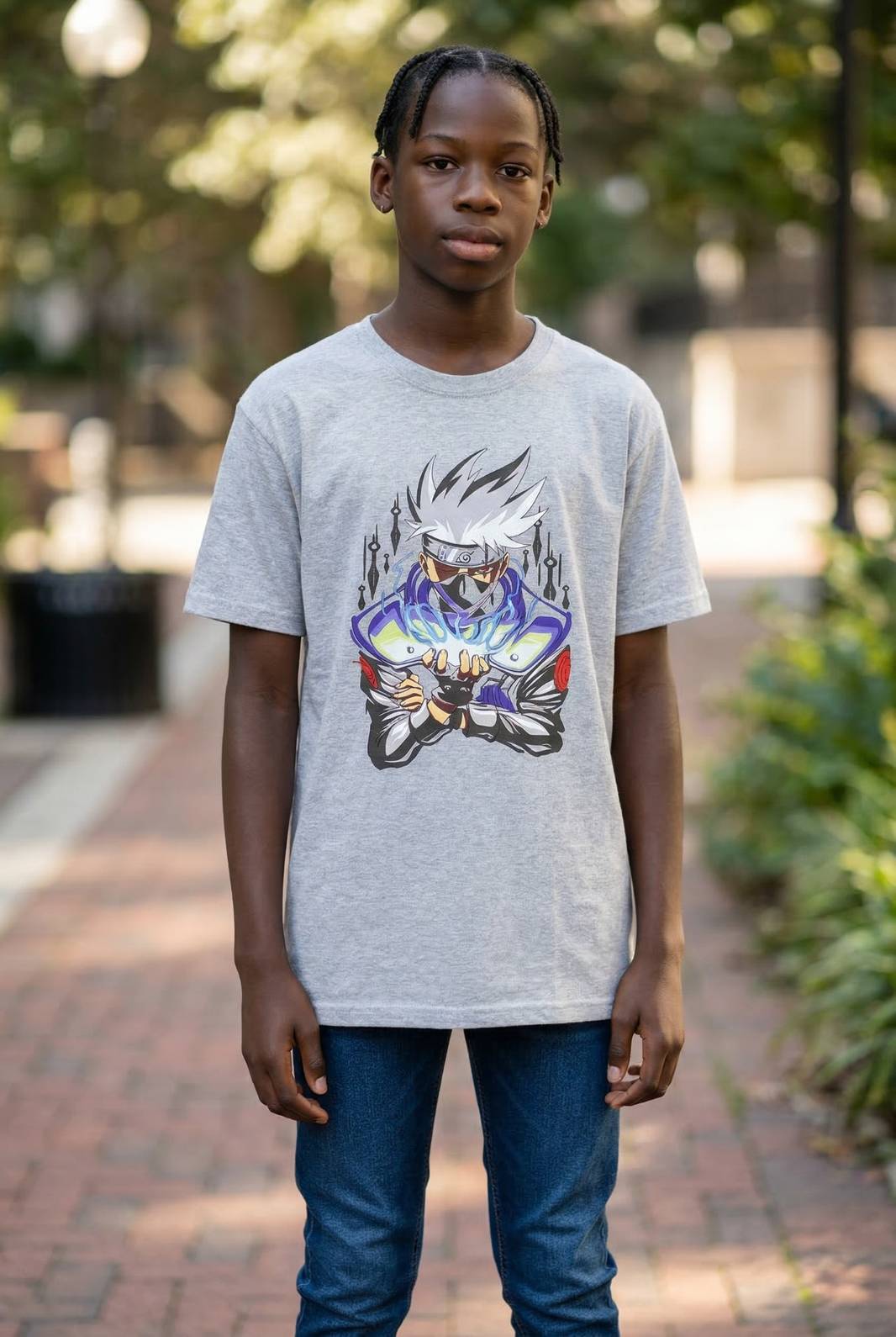 Pro Club Naruto Shippuden Kakashi Hatake Chidori Kids t-shirt