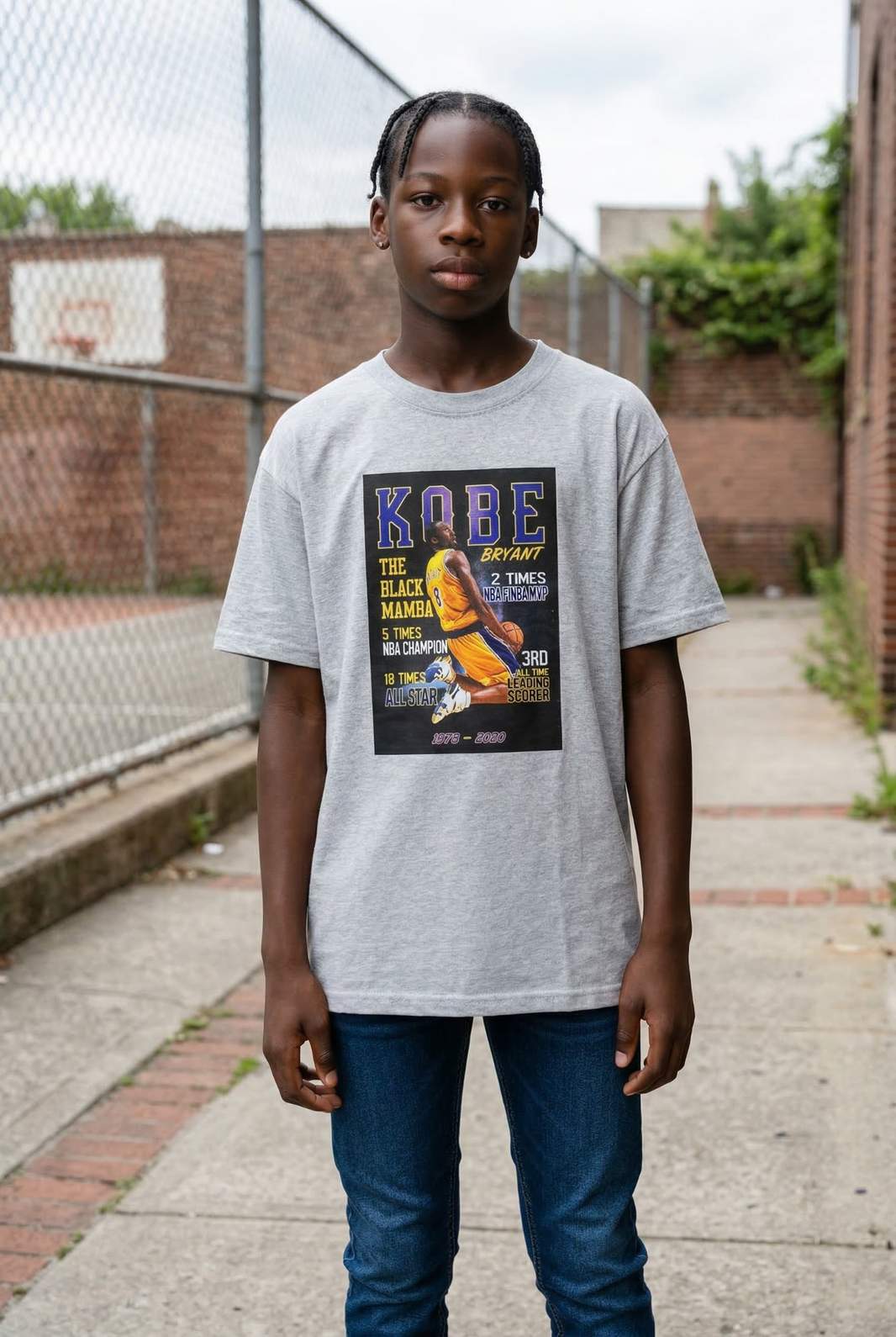 Pro Club Kobe Bryant The Black Mamba Kids T-Shirt