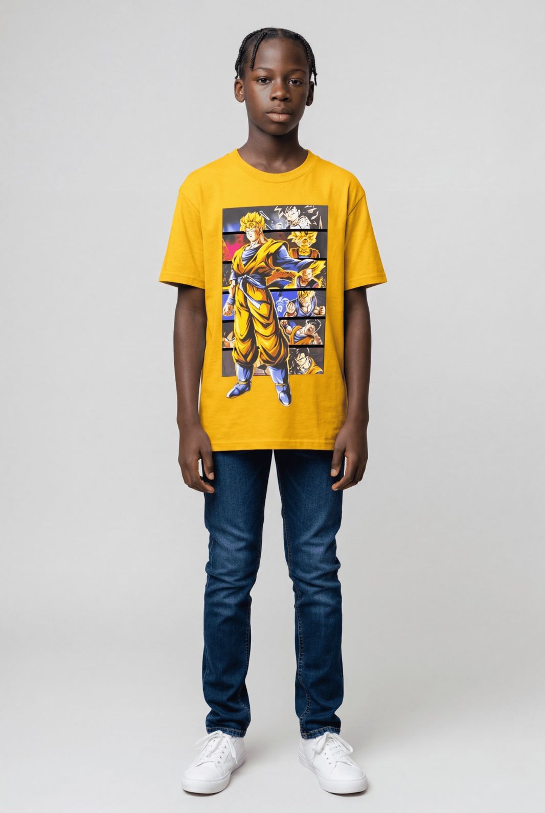 Pro Club Goku Warrior Mode Kids T-Shirt