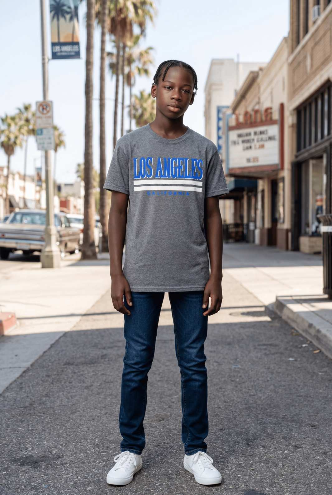 Pro Club Los Angeles California Graphic Kids T-Shirt