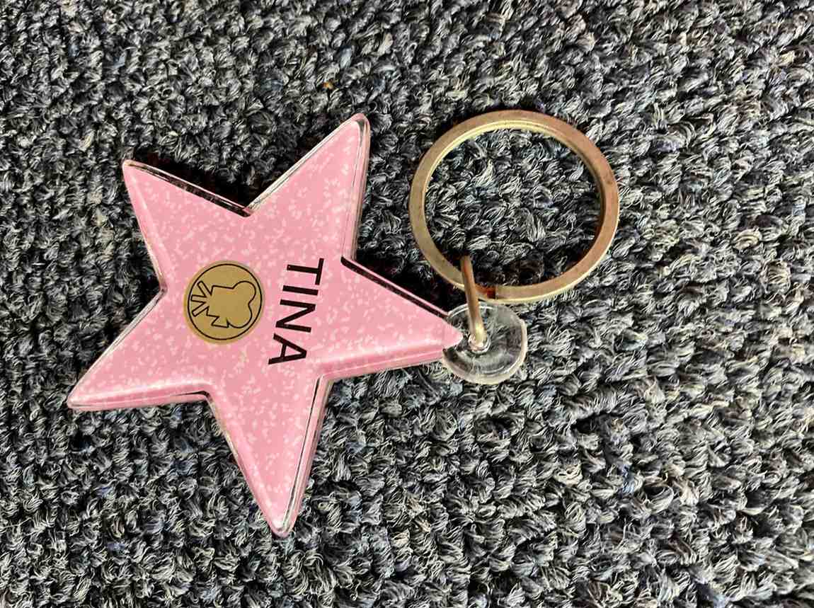Hollywood Star Keychain – TINA