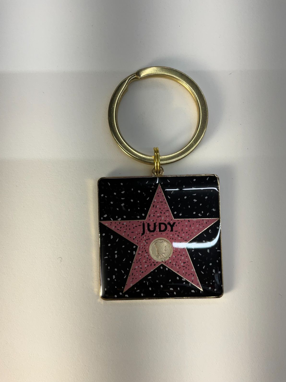 Judy Star Keychain – Hollywood Walk of Fame Style