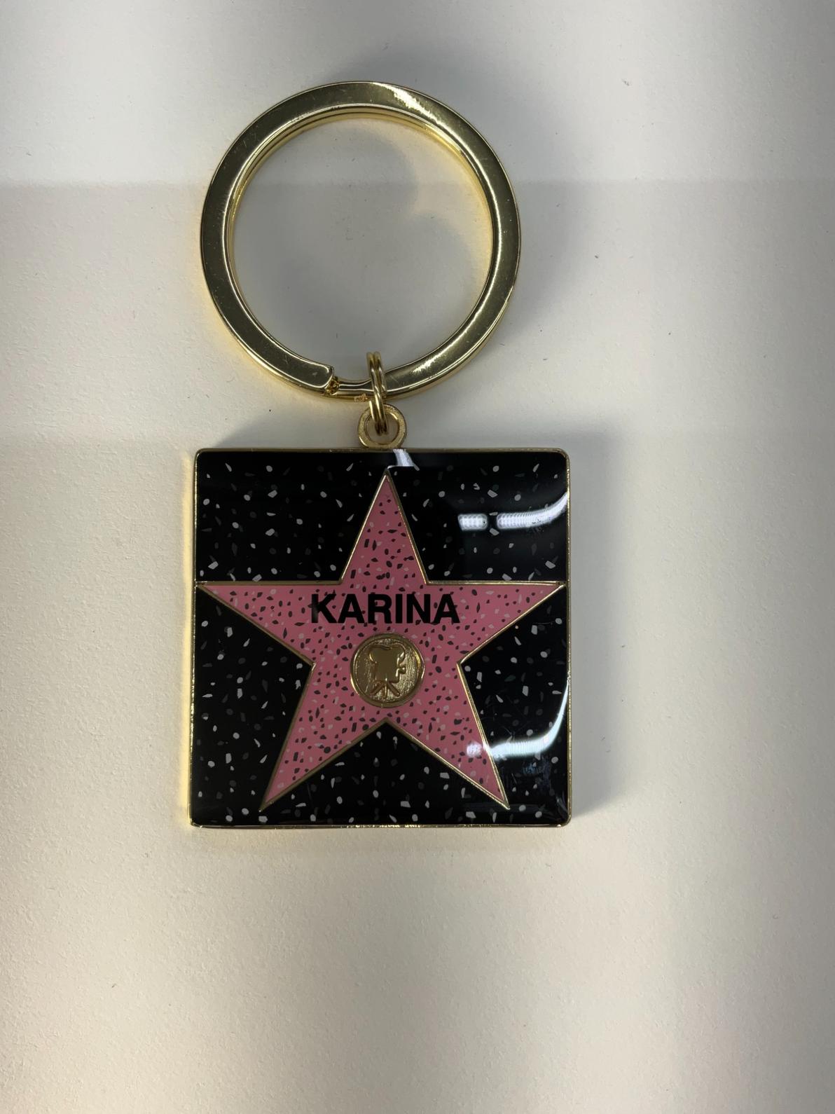 Karina Star Keychain – Hollywood Walk of Fame Edition