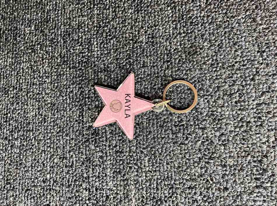 Kayla Star Keychain – Hollywood Walk of Fame Edition