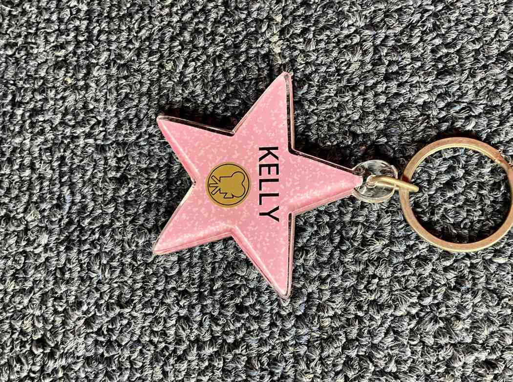 Kelly Star Keychain – Hollywood Walk of Fame Edition