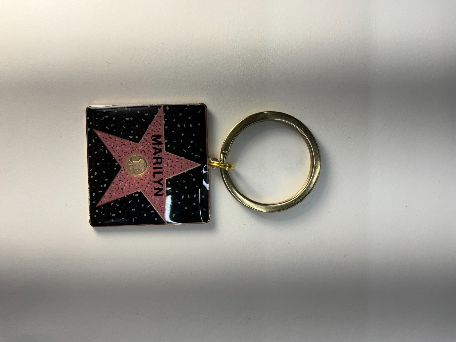 Marilyn Star Keychain – Hollywood Walk of Fame Style