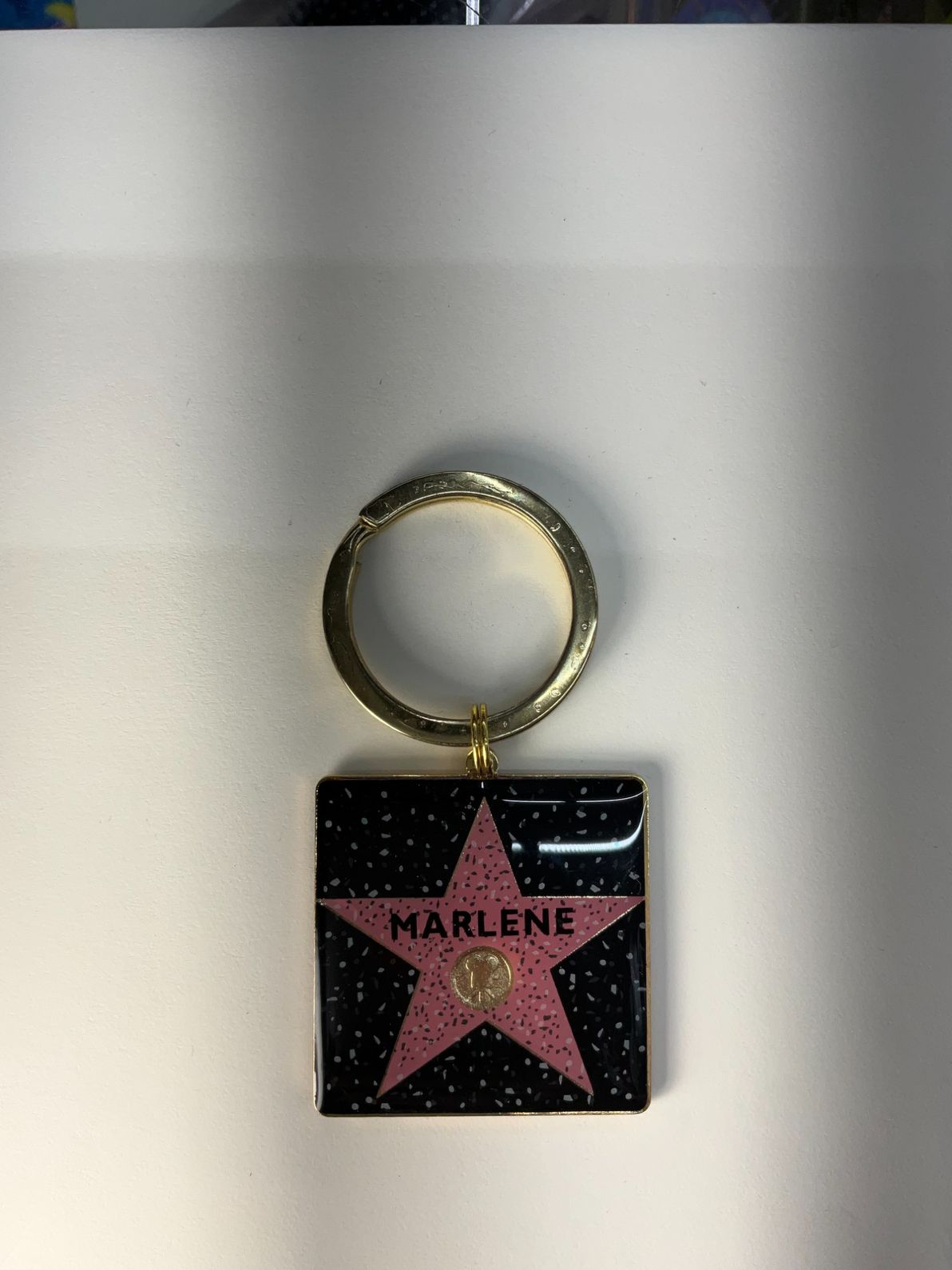 Marlene Star Keychain – Hollywood Walk of Fame Style