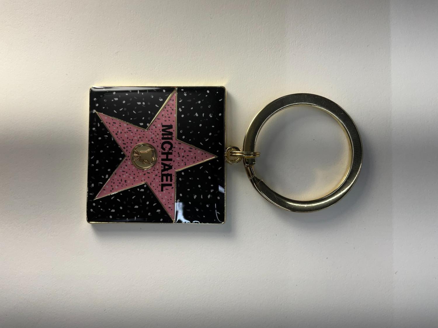 Michael Star Keychain – Hollywood Walk of Fame Edition