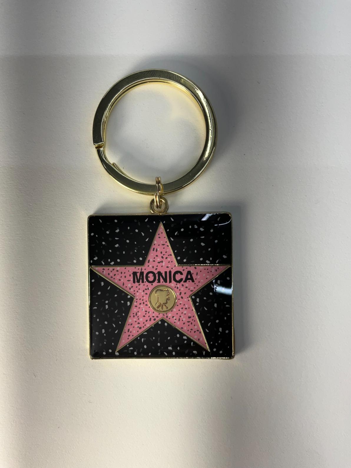 Monica Star Keychain – Hollywood Walk of Fame Edition