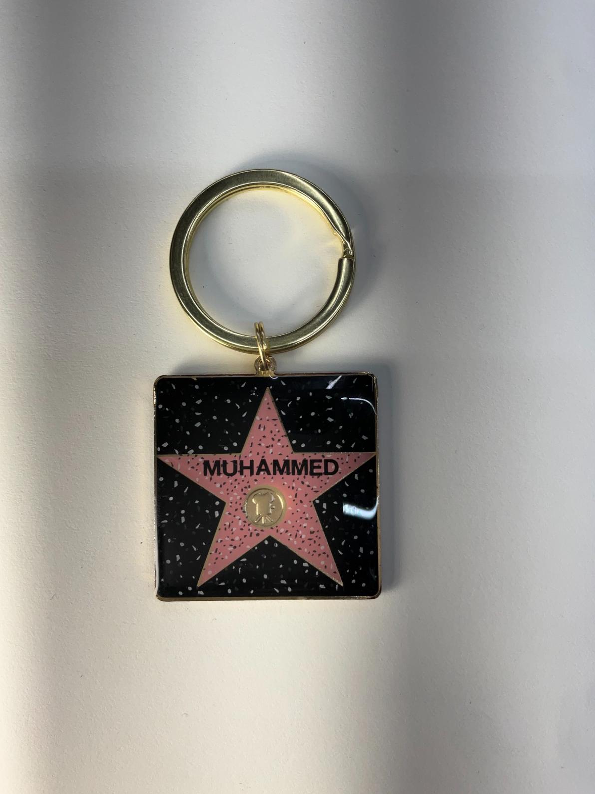 Muhammed Star Keychain – Hollywood Walk of Fame Edition