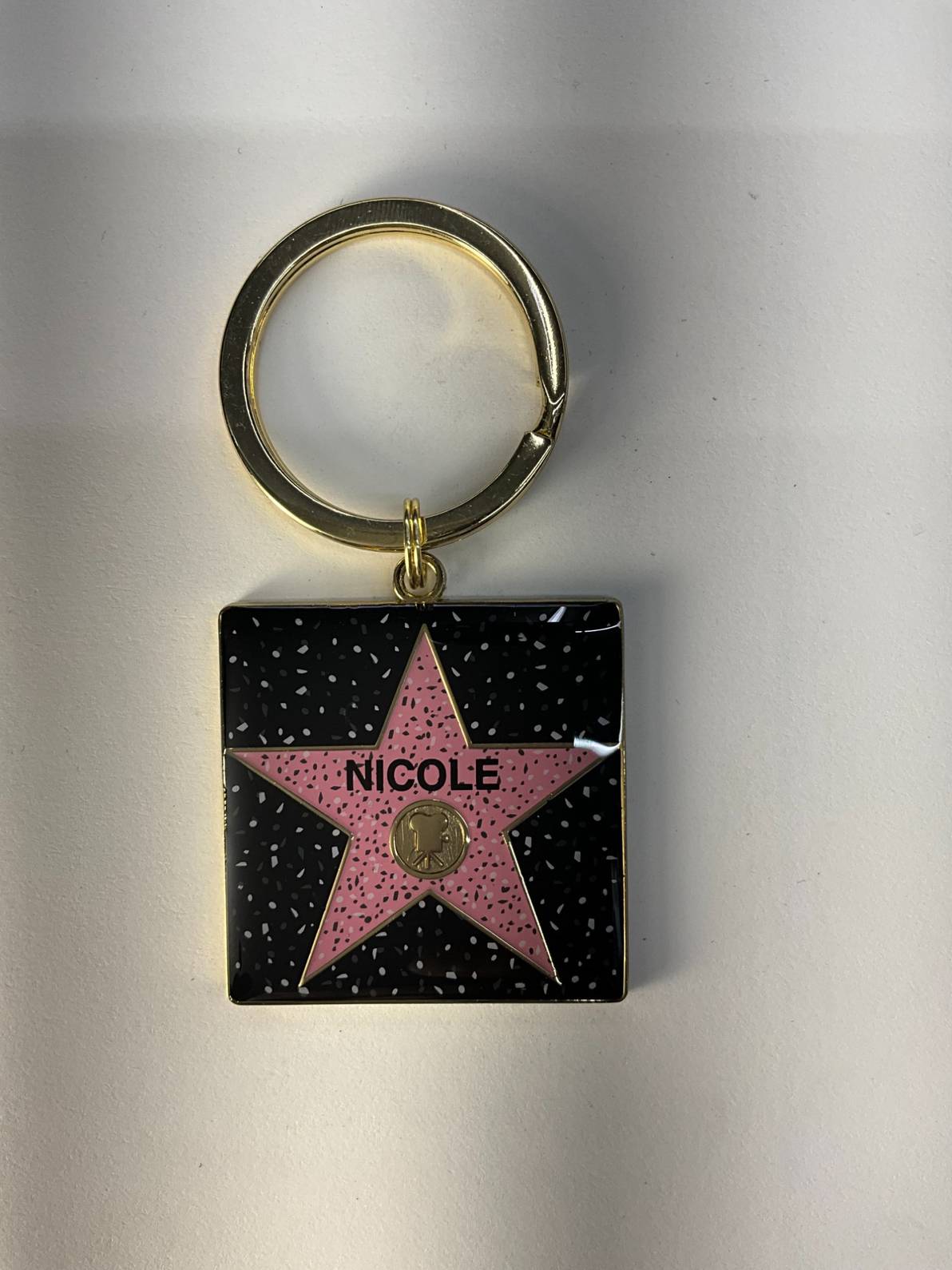 Nicole Star Keychain – Hollywood Walk of Fame Style