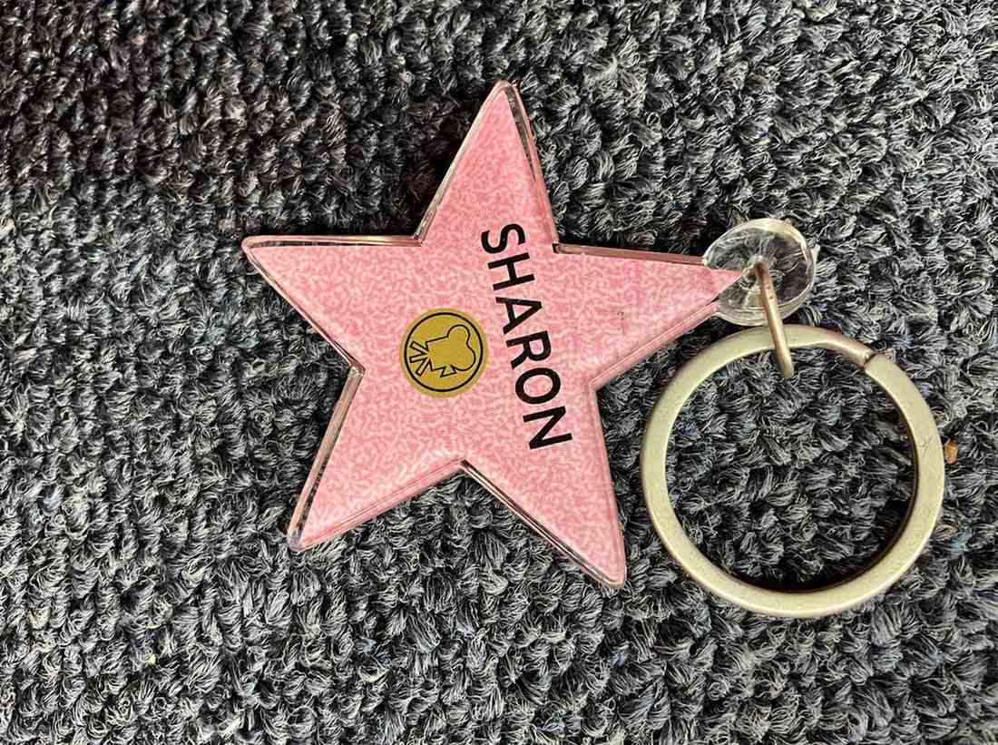 Sharon Hollywood Star – Keychain