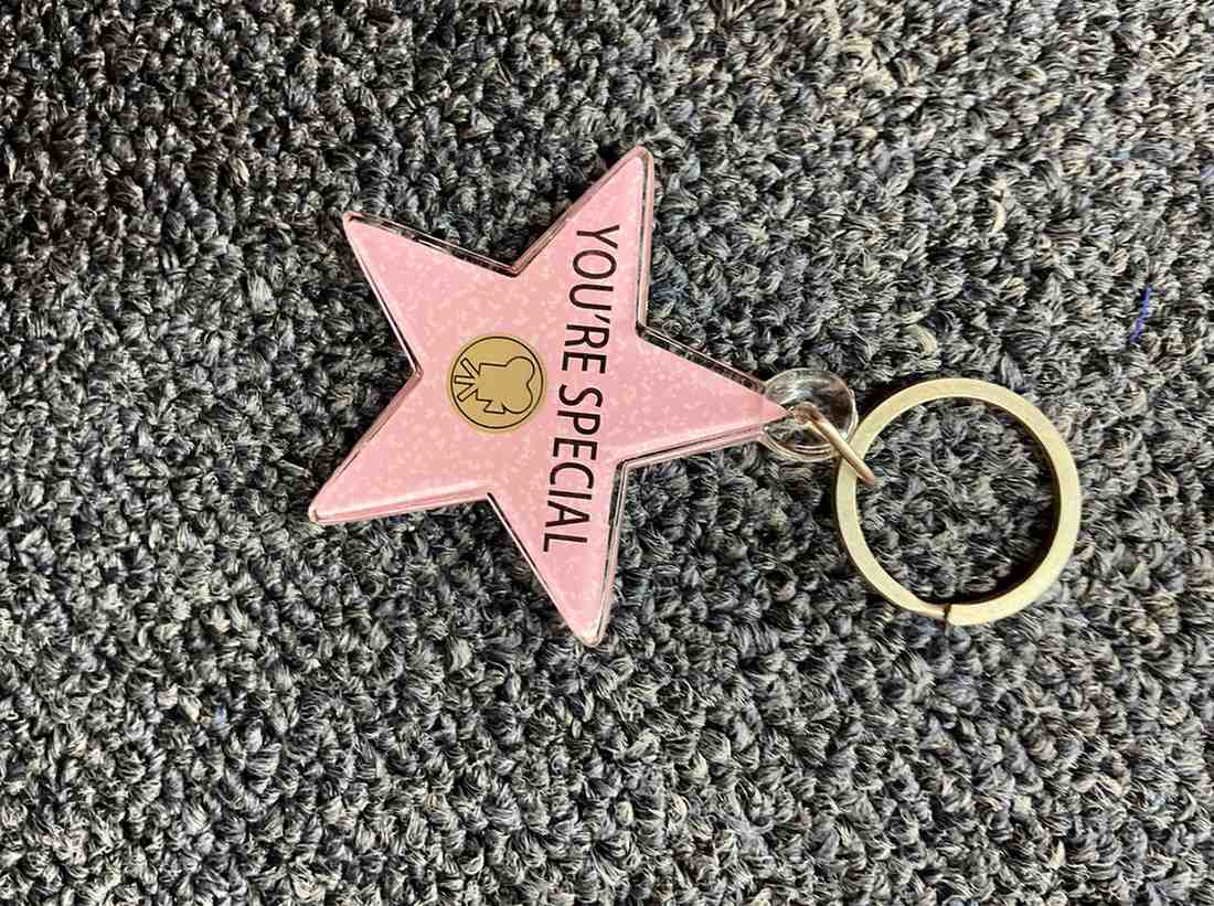 You’re Special Star Keychain – Hollywood Walk of Fame Style