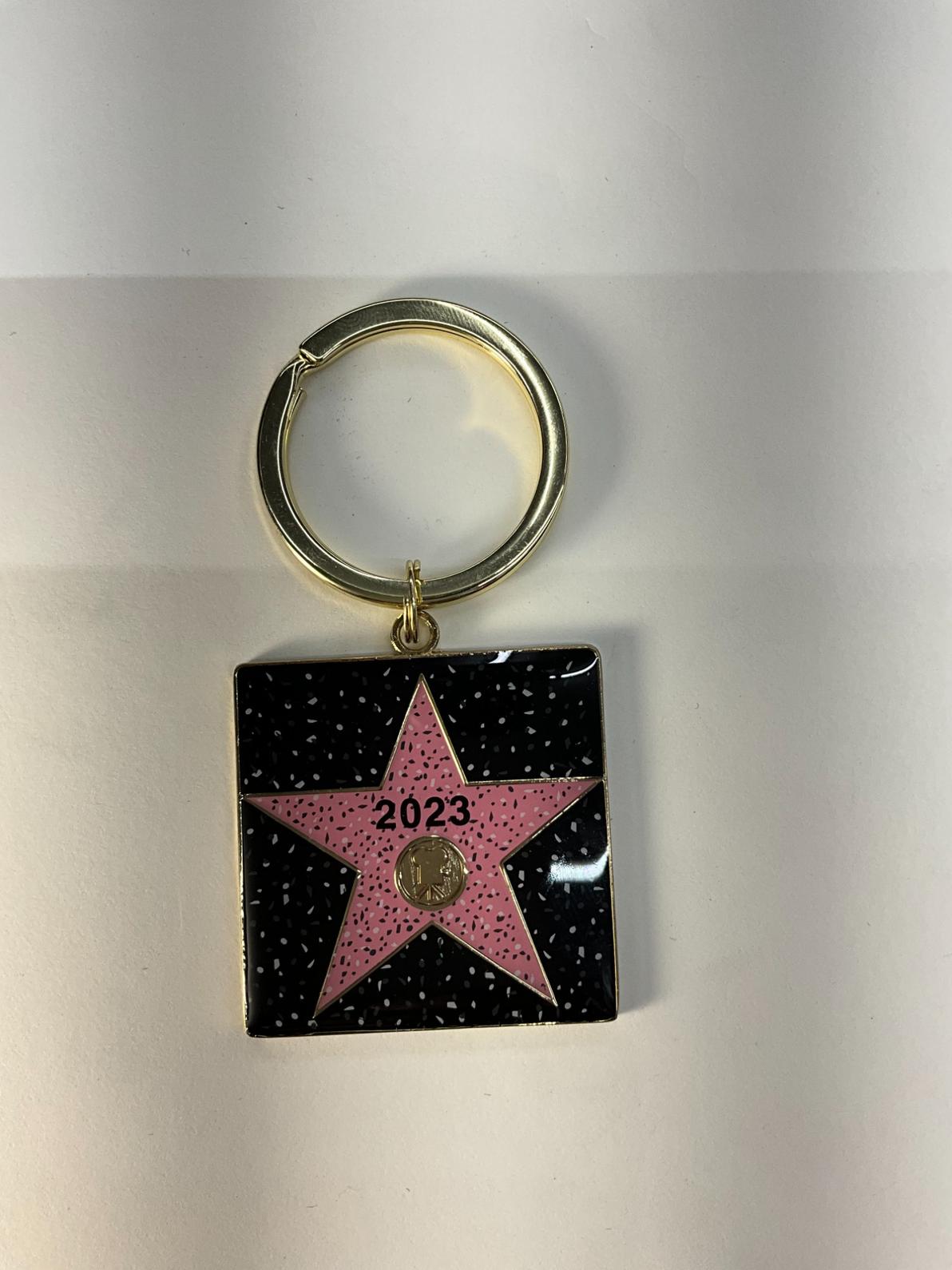 2023  Square Star Keychain – Hollywood Walk of Fame Edition