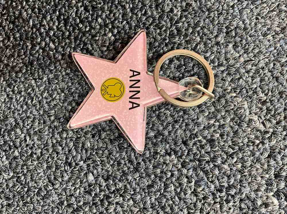 Anna Star Keychain – Hollywood Walk of Fame Edition