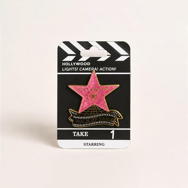 Hollywood Lights Camera Action Style - Keychain