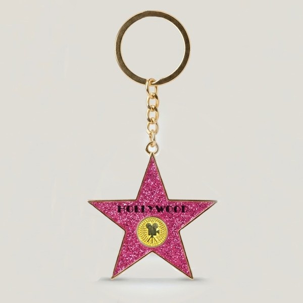 Hollywood Star Keychain – Hollywood Walk of Fame Edition
